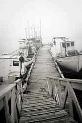 Boats at the wharf by Witch-Dr-Tim