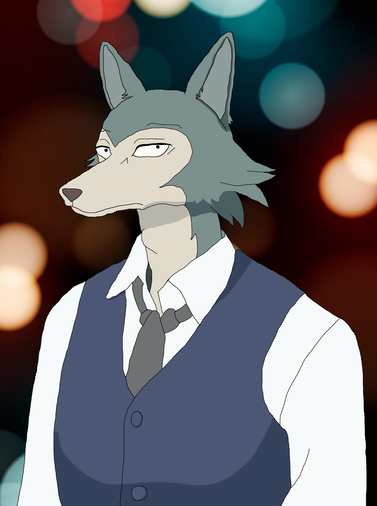 Beastars Legoshi by harshbarj on DeviantArt