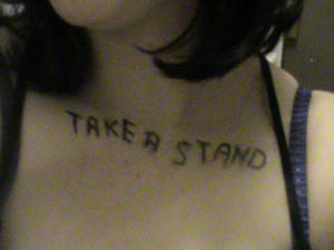 TAKE A STAND