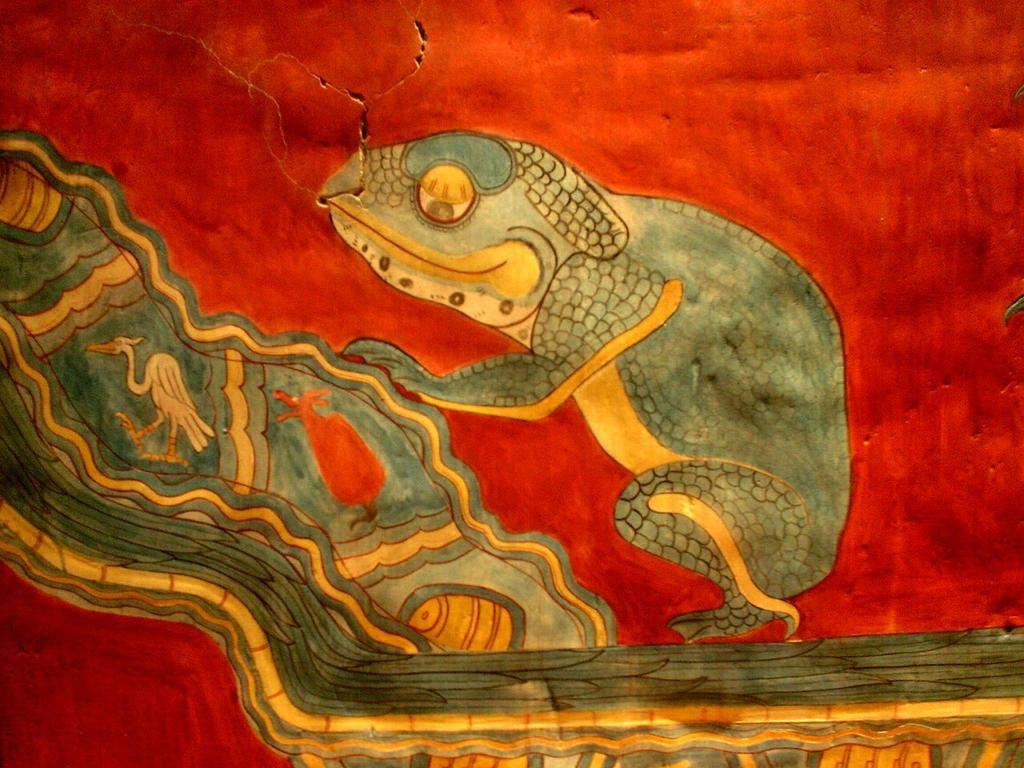 aztec frog by zwmw1990x on DeviantArt