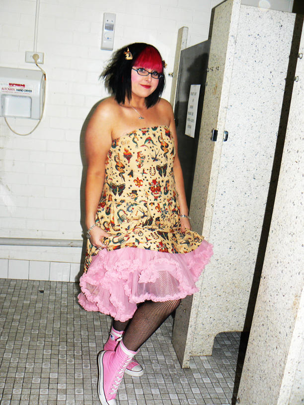 Amy's Tattoo Dress by MaxCalifornia on DeviantArt