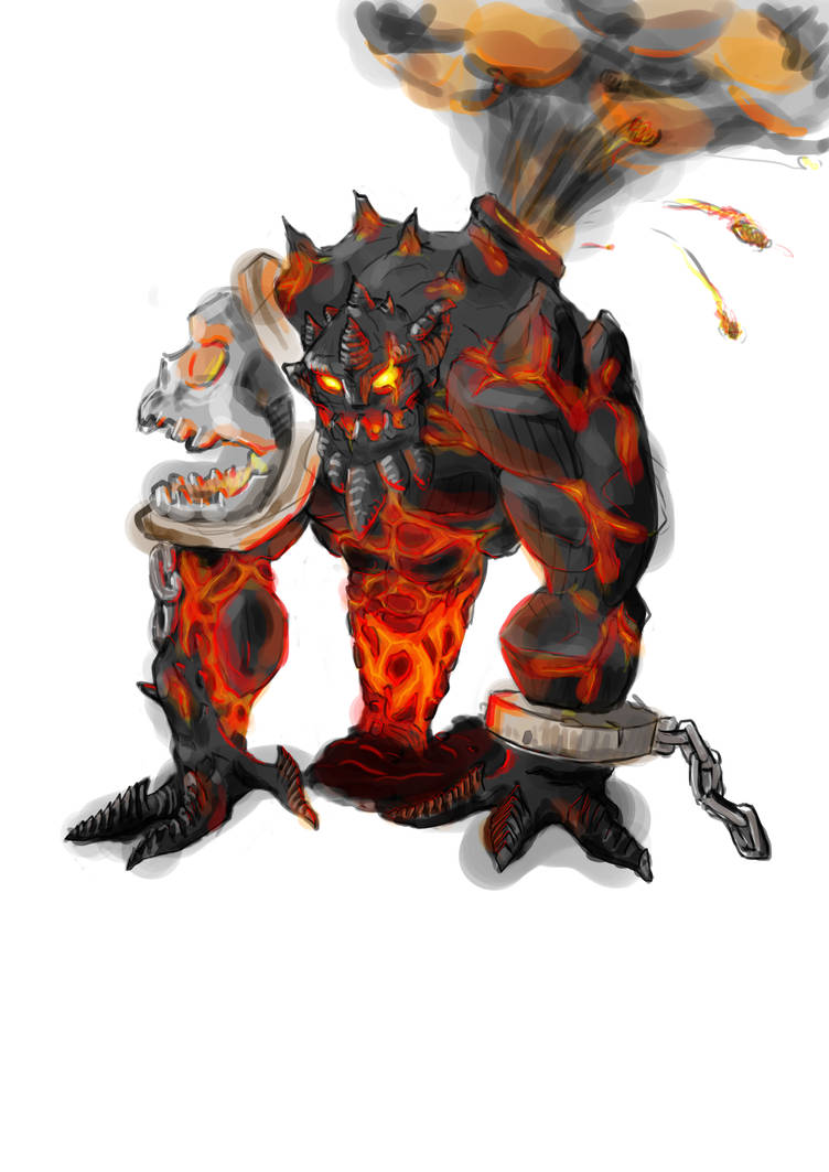 fire colossus by wolf166 on DeviantArt