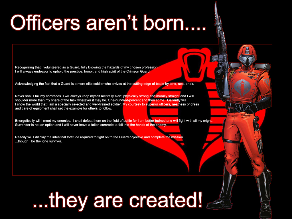 Crimson Guard poster.