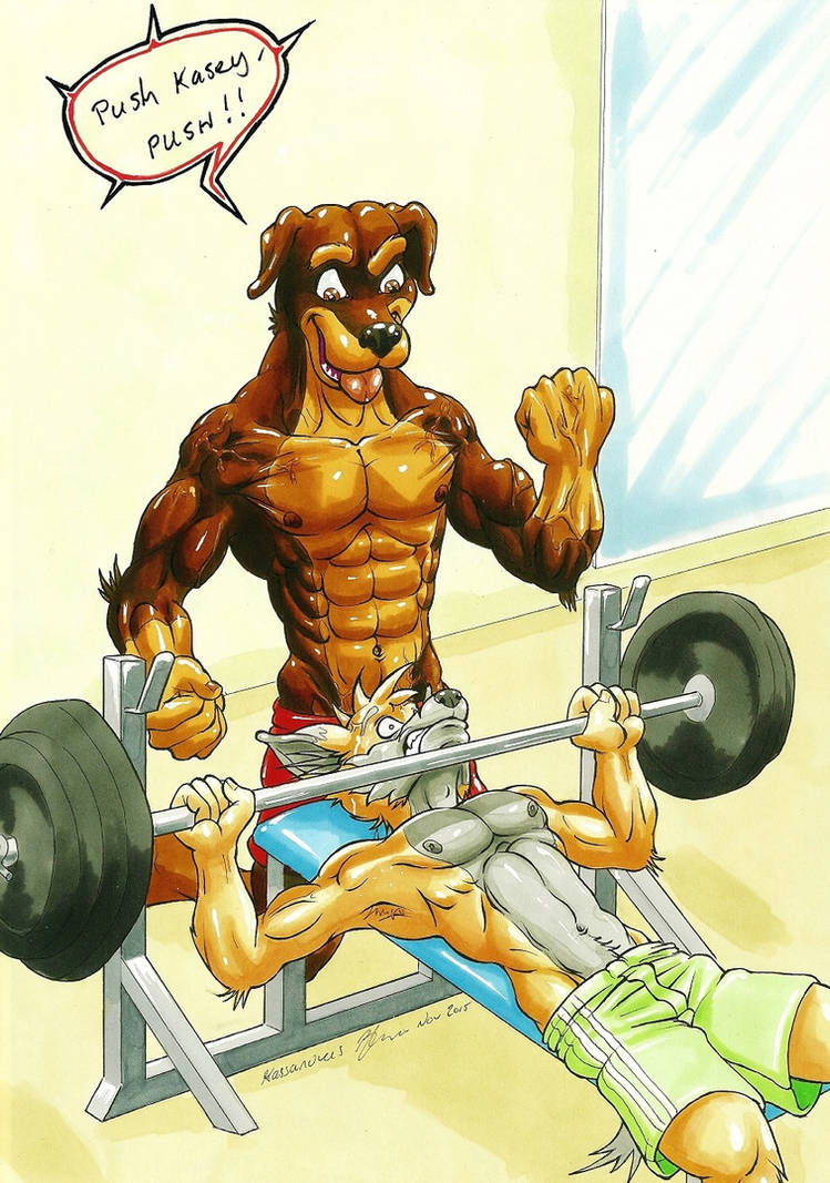 Buff Doby Getting Buff by EJHusky on DeviantArt