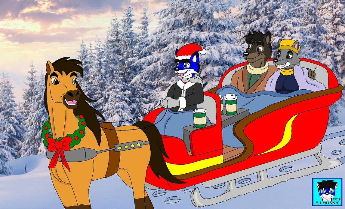 Sleigh Ride by EJHusky on DeviantArt