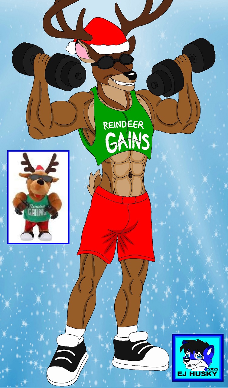 Reindeer Gains by EJHusky on DeviantArt