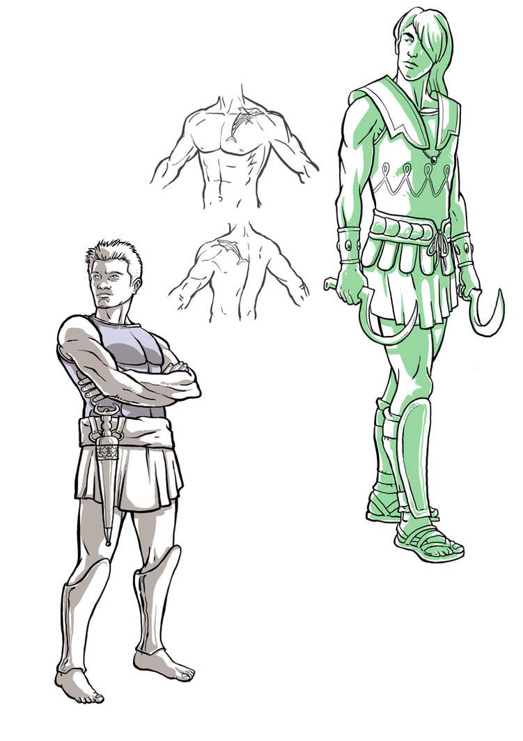 Daggerbot Character design 02 by SGubert on DeviantArt