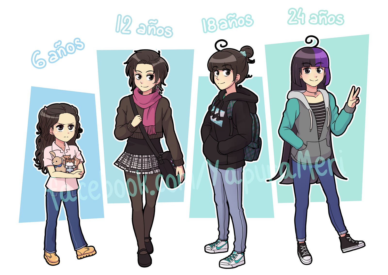Draw my life stages by YapuraMyau on DeviantArt