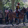 Kings female tooper mounted