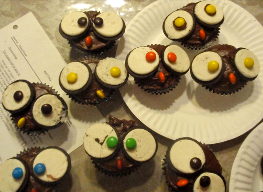 Owl Cupcakes