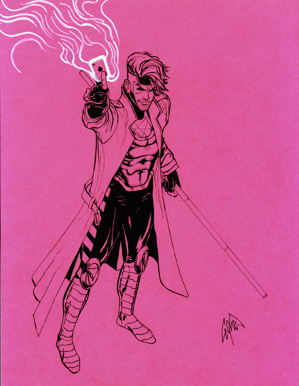 Gambit in pink