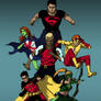 Young Justice colors