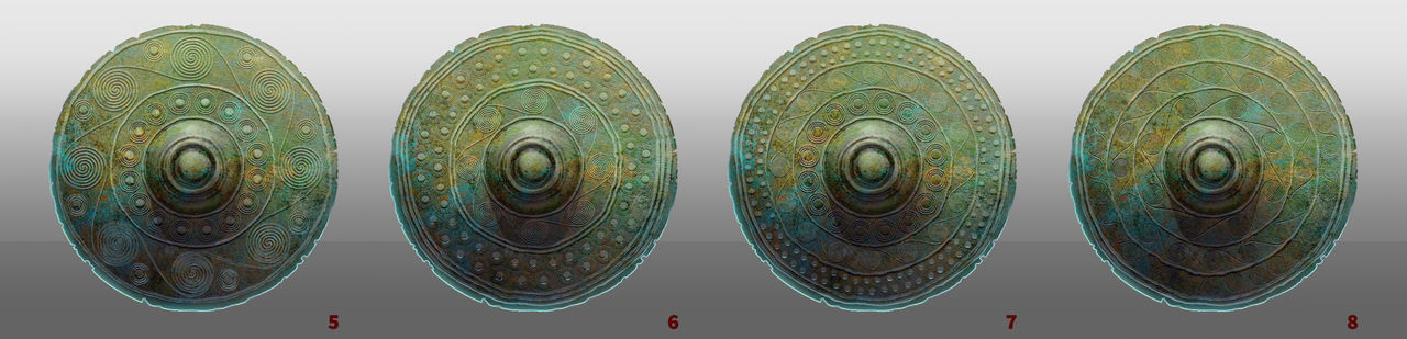 Verdigris Shield - Design 2 by LeonioLeone on DeviantArt