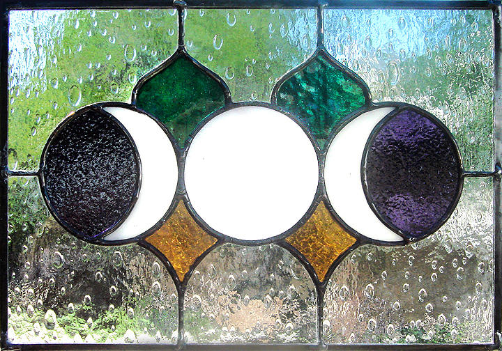 Triple Moon Stained Glass by bigblued on DeviantArt