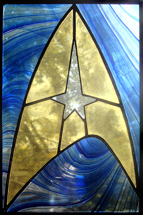 Star Trek Stained Glass by bigblued