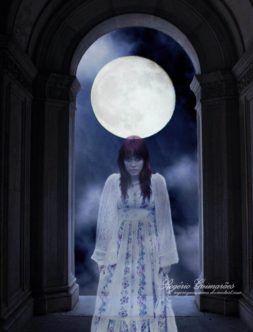 A Lost Soul Under the Moon