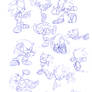 Sonic poses