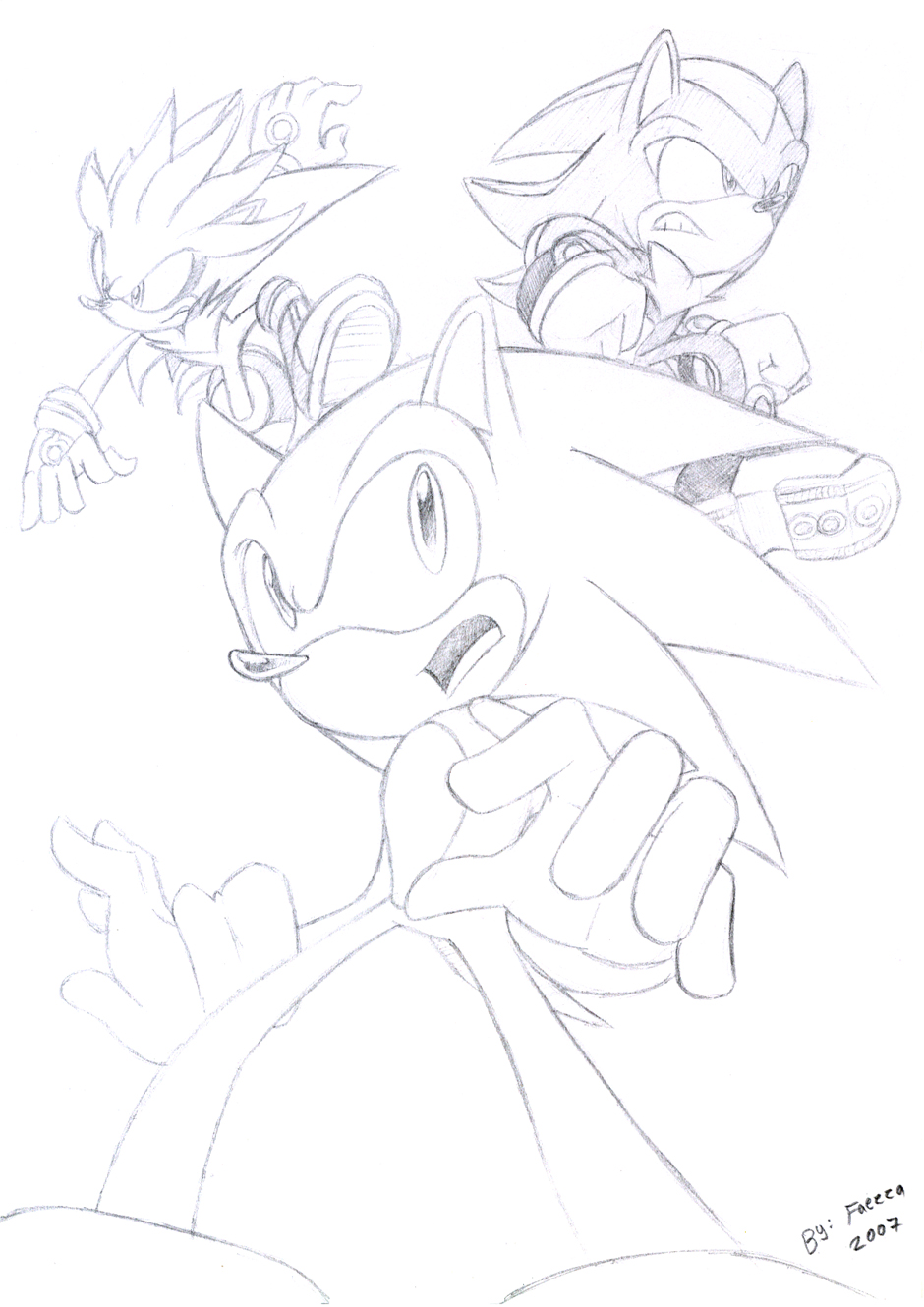 Sonic Silver and Shadow