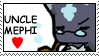 Uncle Mephi Stamp by Faezza