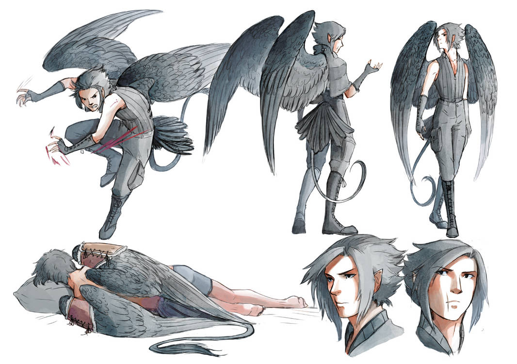 Leader of the Black Wings by MikaelHankonen