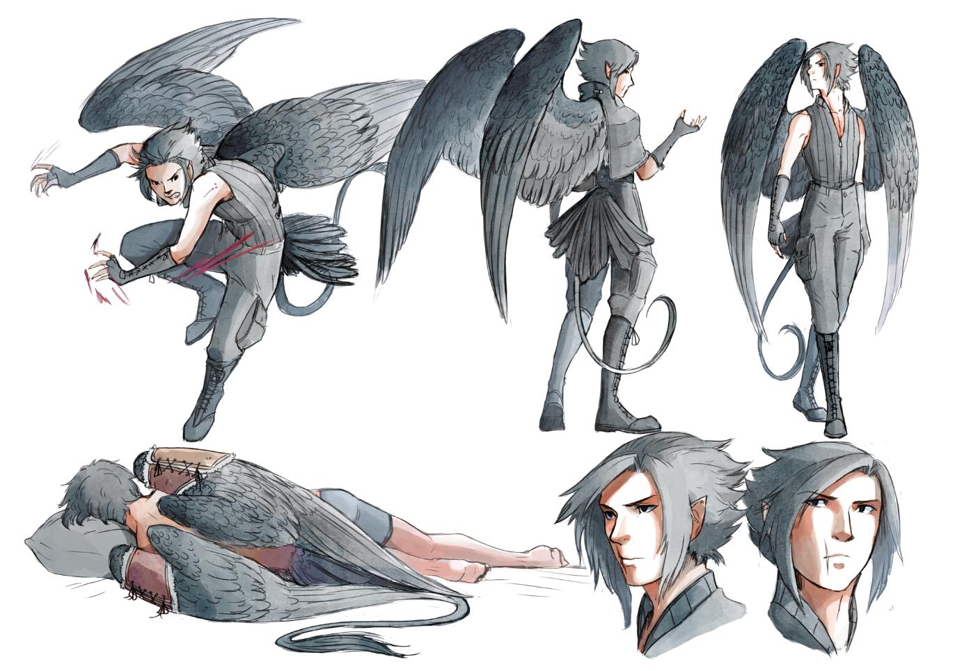 Leader of the Black Wings by MikaelHankonen