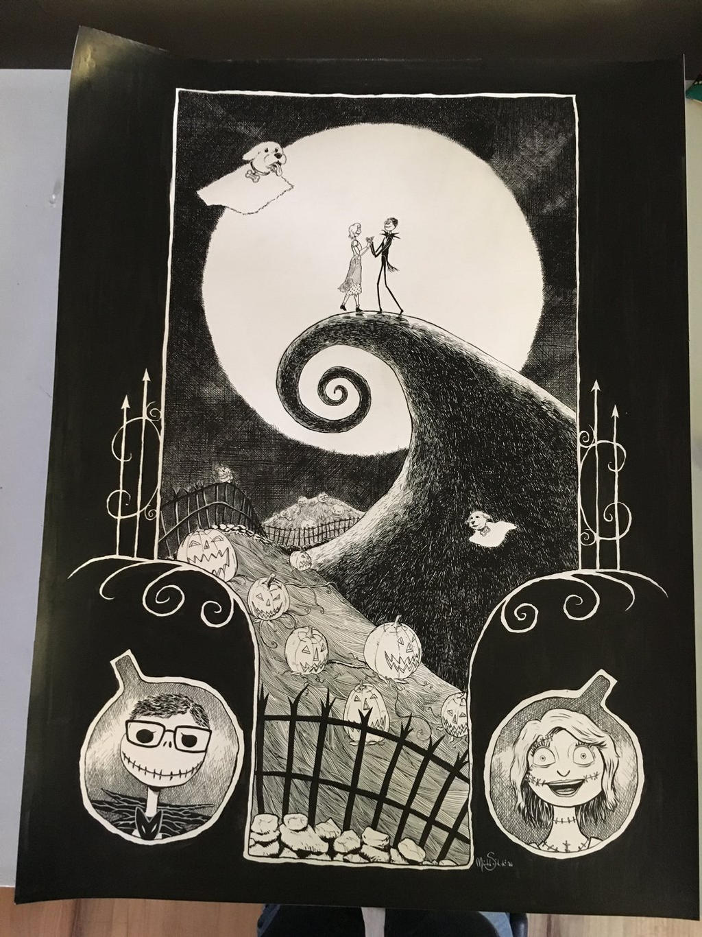 Nightmare Before Christmas commission