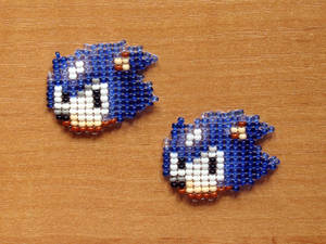 Beaded Sonic Logo(s)