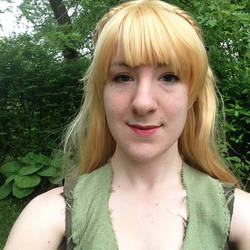 Gabrielle cosplay close-up