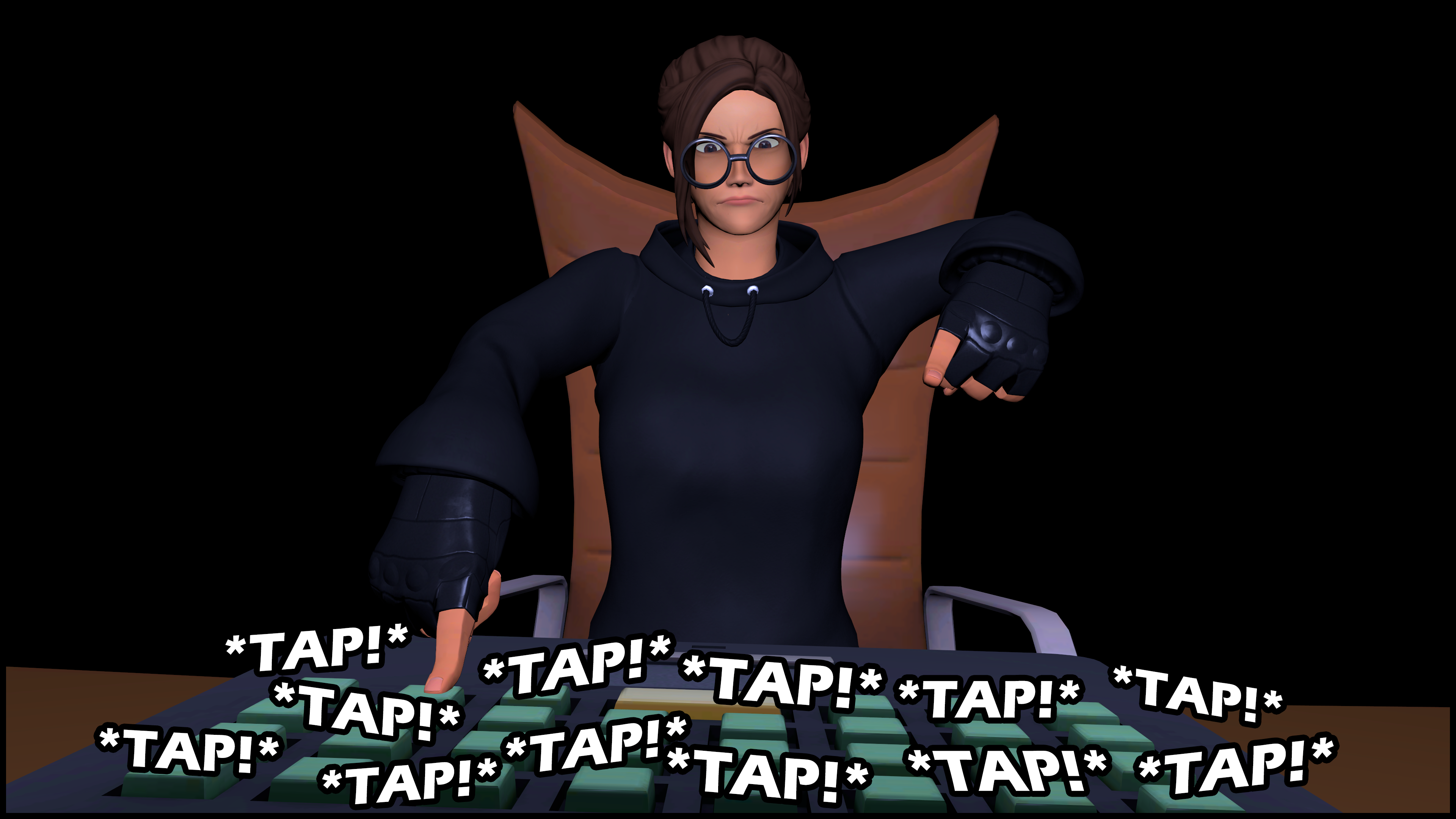 ANGRY TYPING! by starlightgmod on DeviantArt