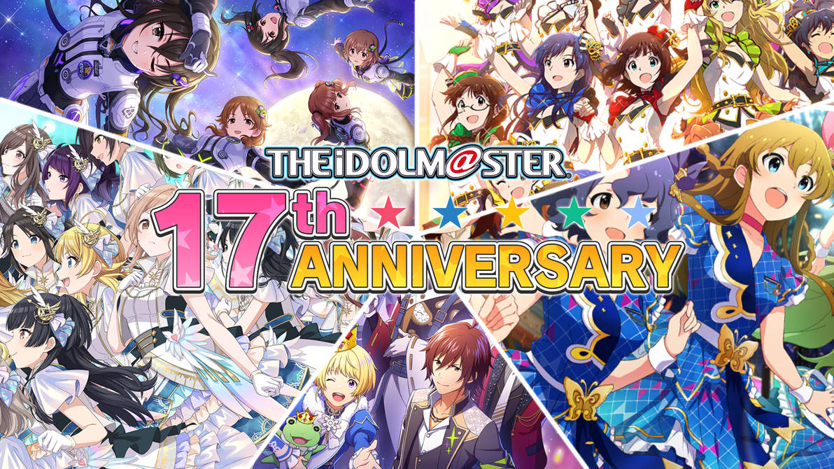 The Idolmaster 17th Anniversary Wallpaper By Mayugaph On Deviantart The Idolmaster 17th Anniversary Wallpaper By Mayugaph On Deviantart