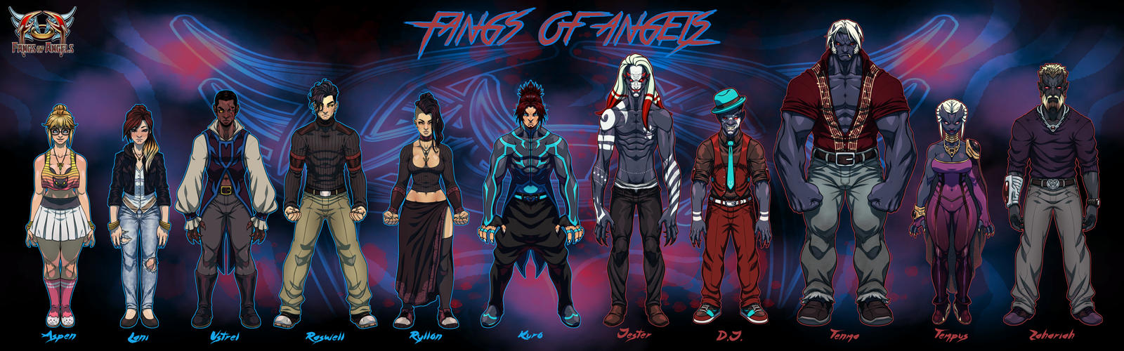 2016 FoA Character Line Up by FooRay on DeviantArt