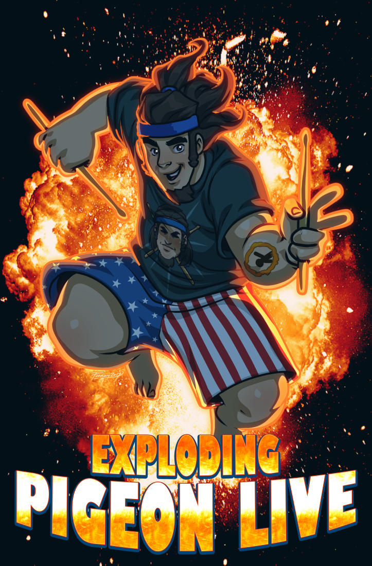 Exploding Pigeon 2 Year by FooRay on DeviantArt
