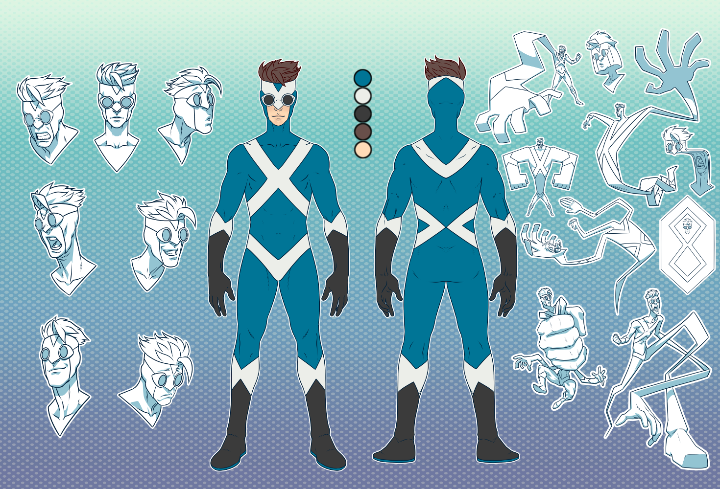 Infinix: Character sheet by FooRay on DeviantArt