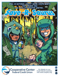 Coop Save a Saurus ad