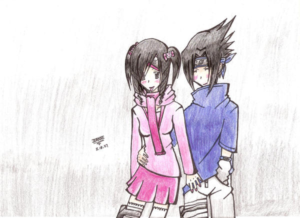 Sasuke's Girlfriend by JeanneChan on DeviantArt
