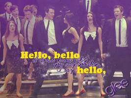 Glee Hello Goodbye Wallpaper