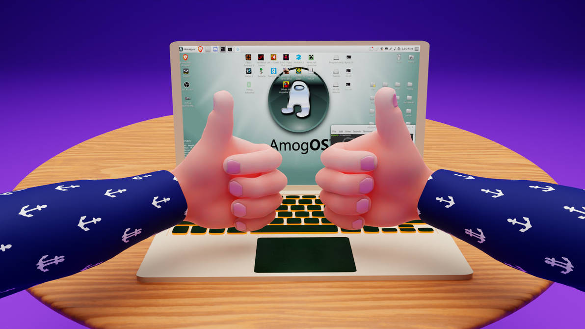 Sus OS welcome by MrUSBEN on DeviantArt