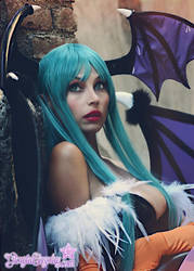 Morrigan Vampire Savior Darkstalkers,yes that's me