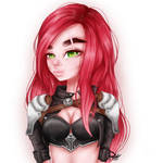 Katarina LoL by Vallentiny