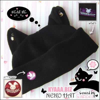 Cat Hat - Neko Hat by shiricki