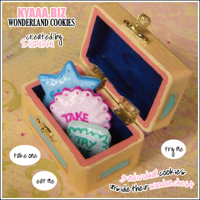 Wonderland Cookies and Chest