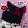 Charity Red Ribbon Cat Hat