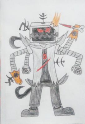 Some old Robot (my oc) ARTS / Undertale PT 4/6