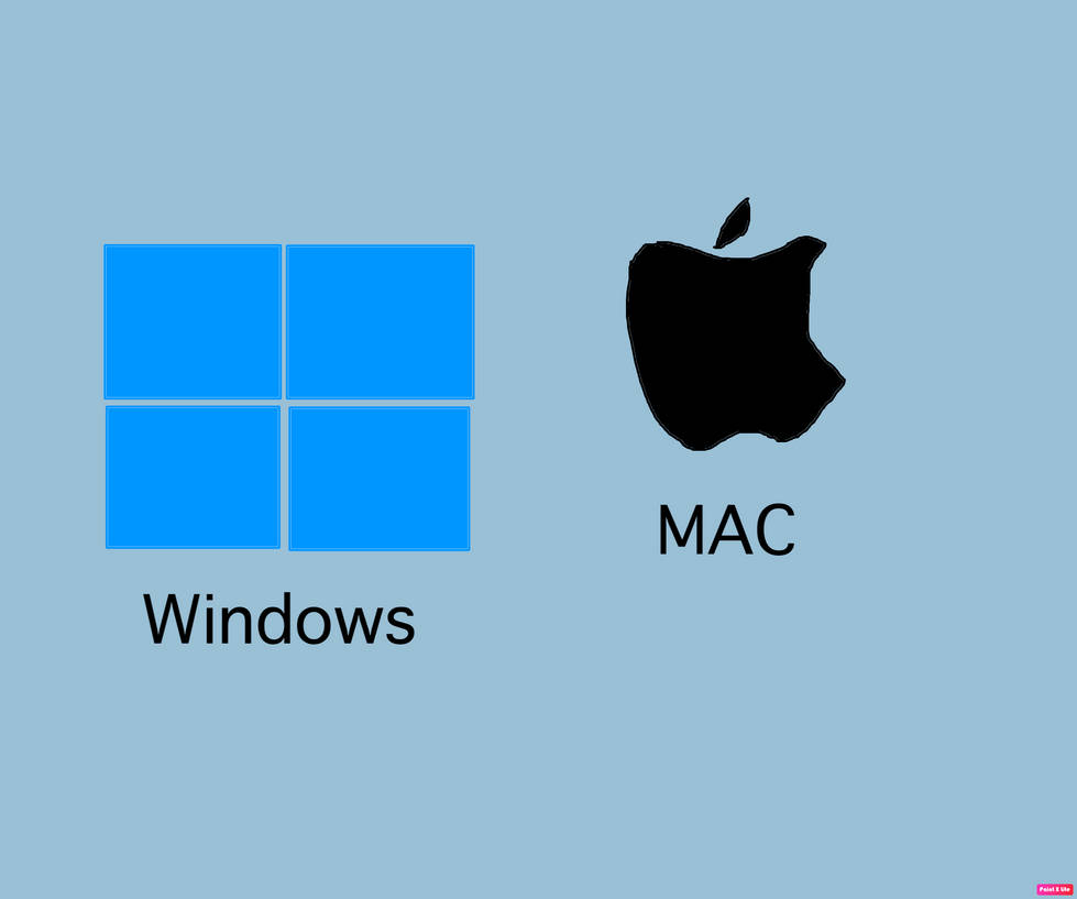 Mac Vs Windows Icon Windows vs Mac by ArtistDude337 on DeviantArt