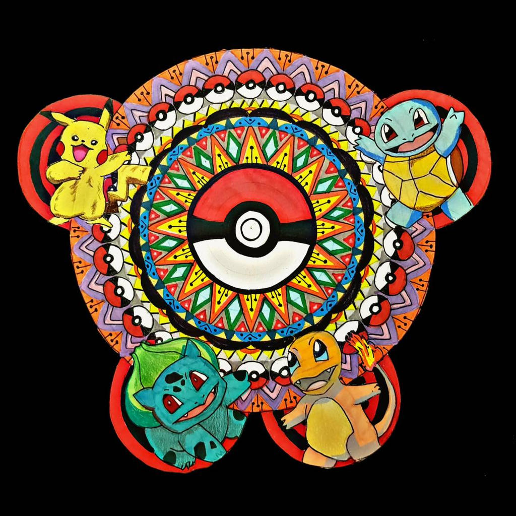 Pokemon Mandala by Insignificant-Me on DeviantArt