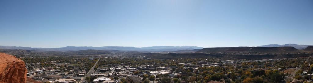 Panorama: St. George, Utah