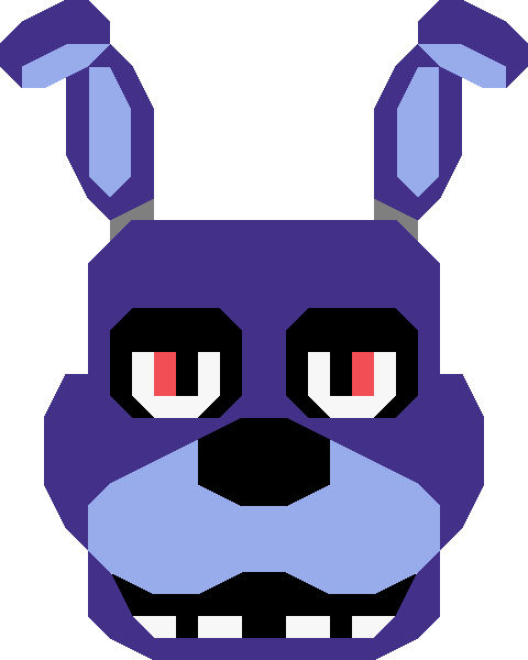 Bonnie Color Code Bonnie the Bunny(Five nights at Freddy's) by Dietoc048 on DeviantArt