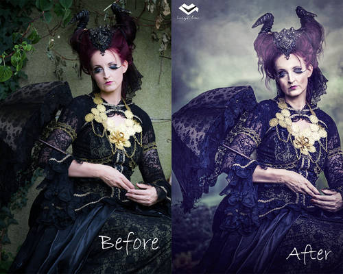 Gotic Queen - Before and After