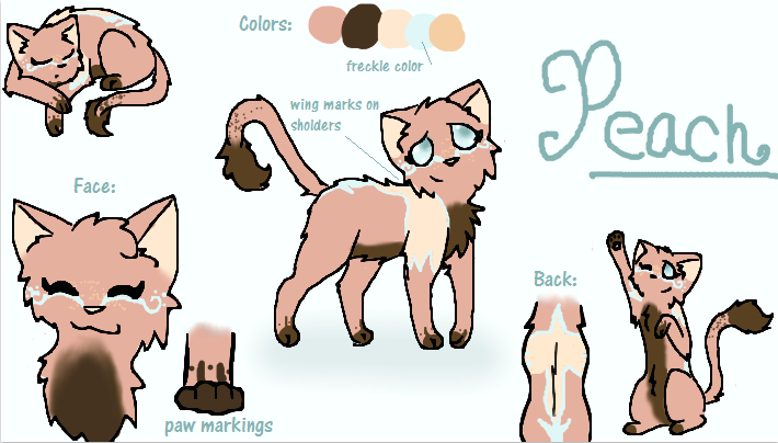 Peach reference sheet