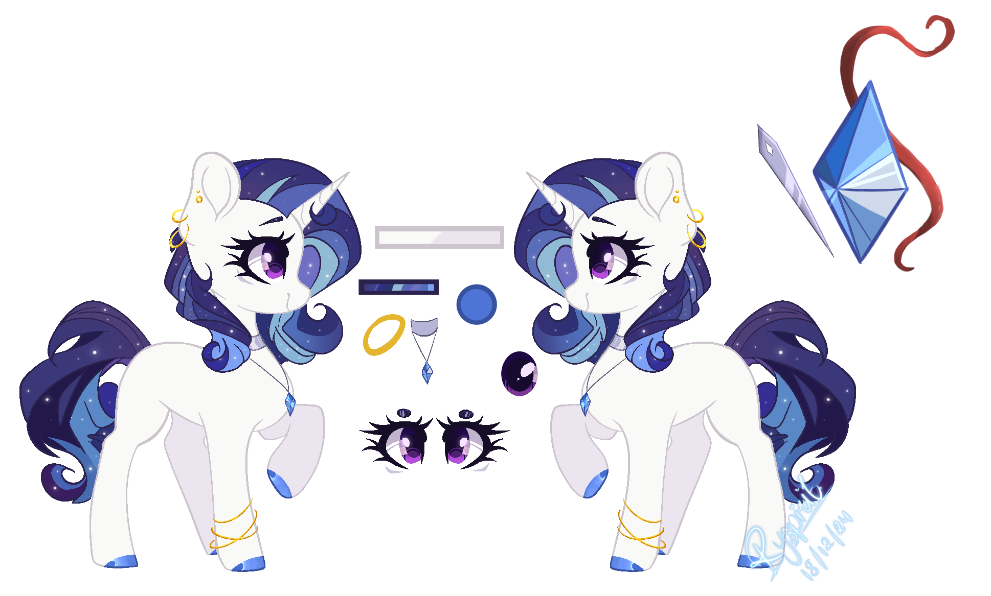 Deviantart Future Rarity Rarity redesign (Collab Commission - 6/6) by ryspirit on DeviantArt